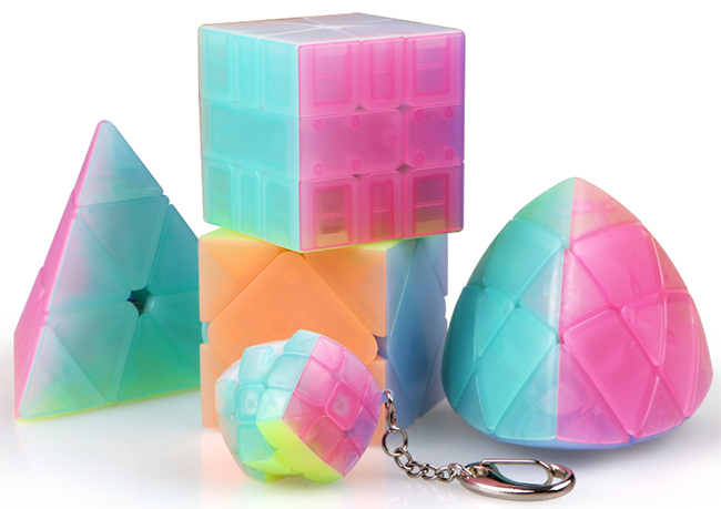 QiYi QiMing Jelly Pyraminx Cube